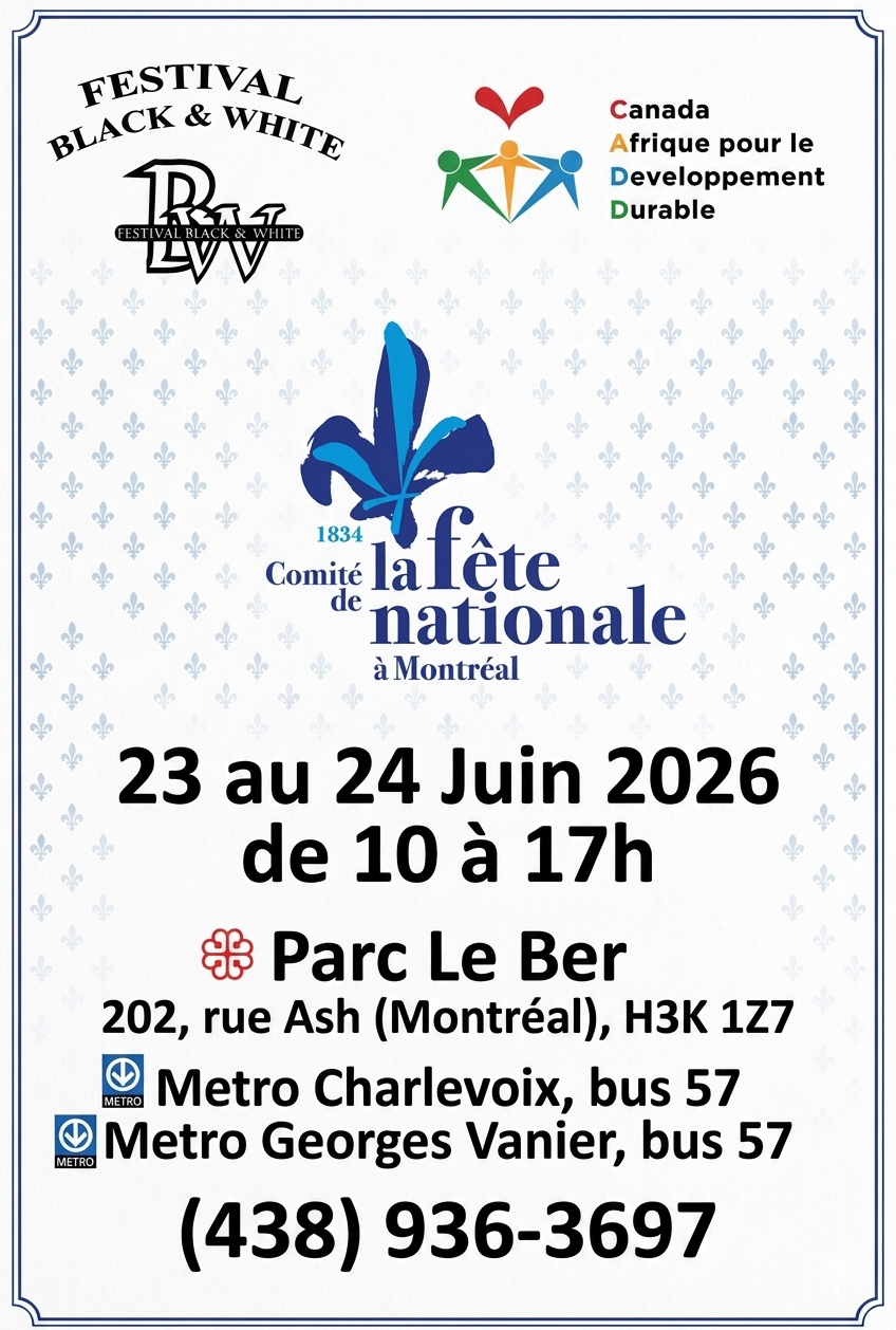 Festival Black & White x Comité de la Fête Nationale à Montréal